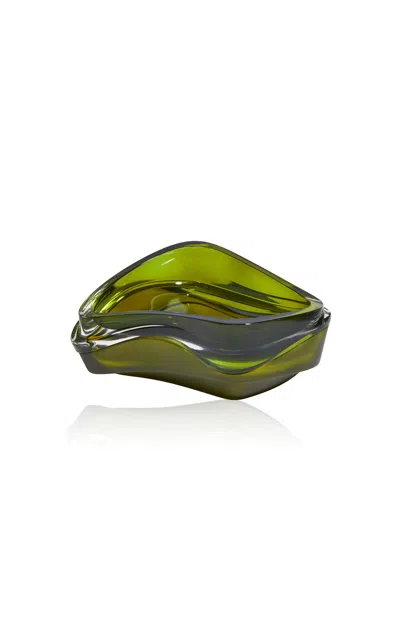 Zaha Hadid - Plex Vessel; Olive Green - Green