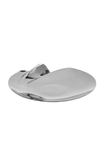 Zaha Hadid - Serenity Platter; Medium;  Silver - Silver