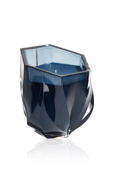 Zaha Hadid - Shimmer Scented Candle; Slate Blue - Blue