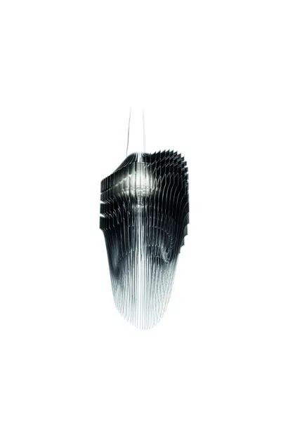 Pre-owned Zaha Hadid Slamp Avia Medium Pendant Light In Black By