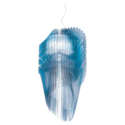 Pre-owned Zaha Hadid Slamp Avia Medium Pendant Light In Blue By