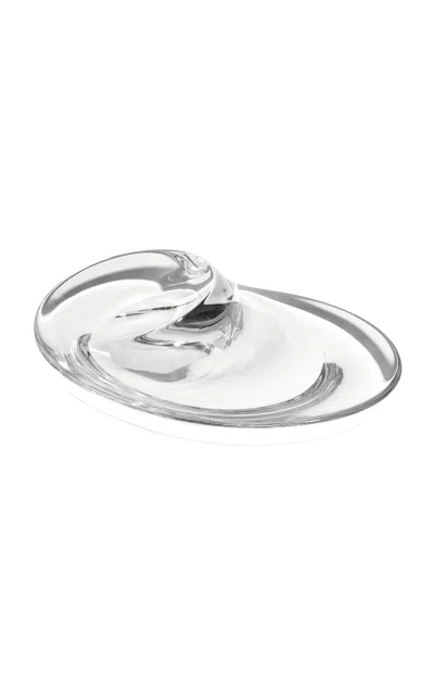 Zaha Hadid - Swirl Bowl; Large; Clear - Clear In Transparent