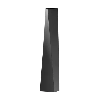 Pre-owned Zaha Hadid X Alessi - Crevasse Vase / Limited Edition. 999 - Gunmetal In Gray