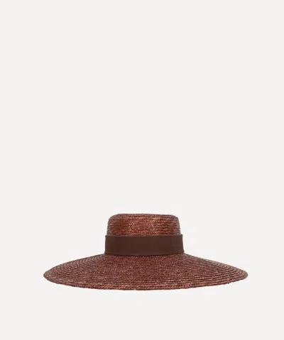 Zahati Women's Cuchi Chocolate Hat In Brown