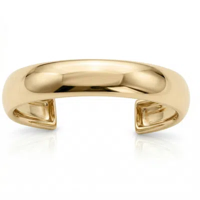 Zahav Jewelry Women's 14k Solid Gold 3mm Wide Plain Toe Ring