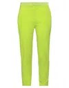 Zahjr Cropped Pants In Acid Green