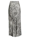 Zahjr Woman Maxi Skirt Black Size L Viscose