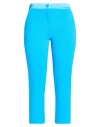 Zahjr Woman Pants Azure Size 6 Polyester, Elastane In Blue