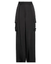 Zahjr Woman Pants Black Size M Viscose In Black