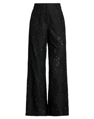 Zahjr Woman Pants Black Size Xs Cotton, Polyamide, Viscose