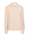 Zahjr Woman Shirt Light Pink Size M Polyester In Pink
