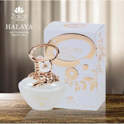 Zakat Ladies Halaya Edp 3.4 oz Fragrances 6290362710219 In Transparent