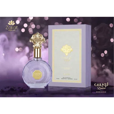 Zakat Ladies Louise Mirengue Edp Spray 3.4 oz Fragrances 642380733653 In Transparent