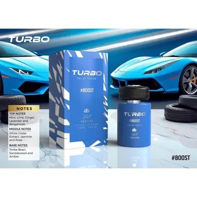 Zakat Men's Turbo Boost Edp Spray 3.4 oz Fragrances 6294019031849 In Transparent