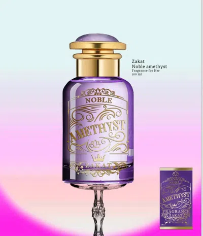 Zakat Unisex Noble Amethyst Edp Spray 3.4 oz Fragrances 6291108731581 In Transparent
