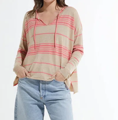 Zaket & Plover Beach Bum Sweater In Crema In Multi