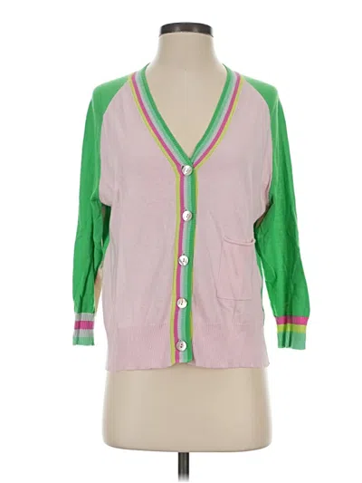 Pre-owned Zaket & Plover Cardigan Sweater In Pink