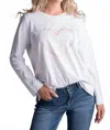 Zaket & Plover Electric Love In White In Gray