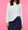 Zaket & Plover Heart Tee In White In White