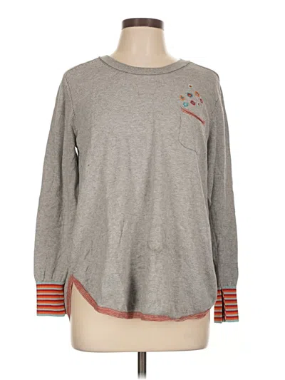 Pre-owned Zaket & Plover Long Sleeve T-shirt In Gray