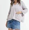 Zaket & Plover Nautical Sweater In Marl In Multi