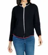 Zaket & Plover Neru Collar Sweater In Black In Black