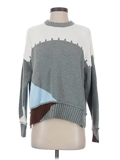Pre-owned Zaket & Plover Pullover Sweater In Gray