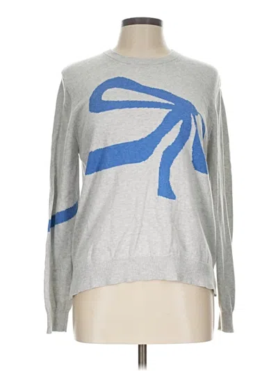Pre-owned Zaket & Plover Pullover Sweater In Silver