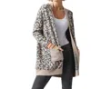 Zaket & Plover Wild Side Cardigan In Cookie In Multi