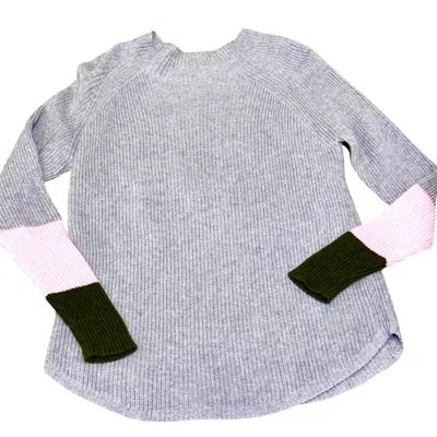 Zaket & Plover Women's Crewneck Sweater In Grey