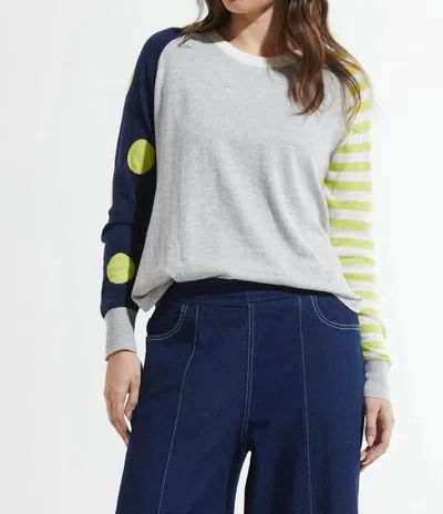 Zaket & Plover Women's Long Sleeve Tee In Mari In Gray