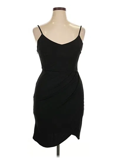 Pre-owned Zalalus Sleeveless Top Black Strapless Neckline Tops