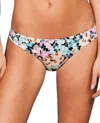 Zali Hipster Bikini Bottom In Eden In Multi