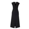 Zamsee Women's Black Waist Sculpting Vest Dress