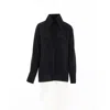 Zamsee Women's Cupro Shirt With Large Collar - Black