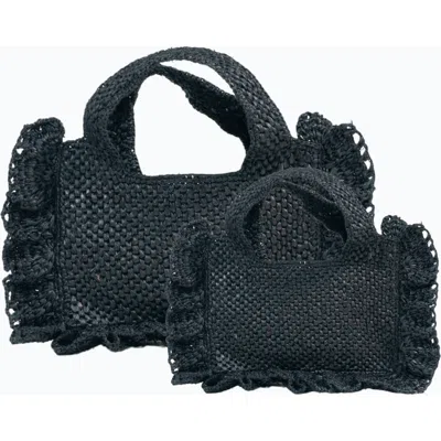 Zanatany Concepts Floute Bag In Blue