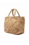 Zanatany Concepts Nico Raffia Tote Bag