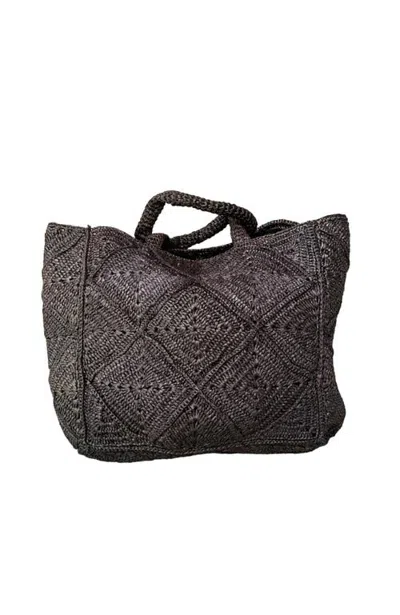 Zanatany Concepts Nico Raffia Tote Bag