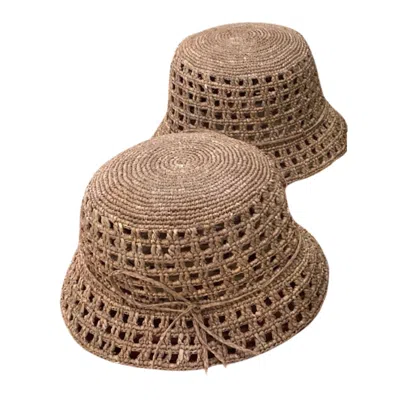 Zanatany Concepts Women's Brown Kit Kat Caramel Hat