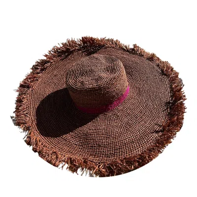 Zanatany Concepts Women's Chapeauté-dark Pink Hat