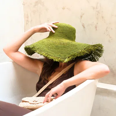 Zanatany Concepts Women's Chapeaute Green Hat