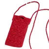 Zanatany Concepts Women's Gold Poushy Phone Pouch In Gold