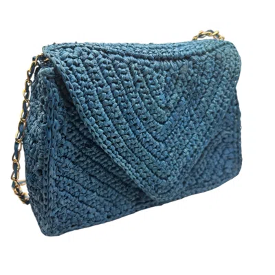Zanatany Concepts Women's Micky Blue Crossbody Bag