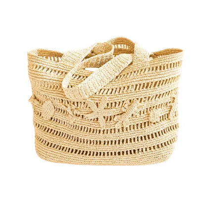 Zanatany Concepts Women's Neutrals Coralia Tote -beige