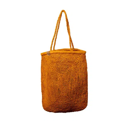 Zanatany Concepts Women's Neutrals Filee Tote Bag - Orange