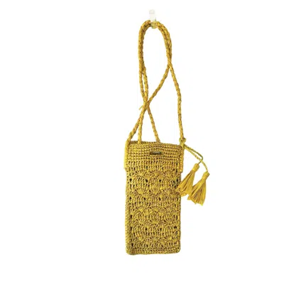 Zanatany Concepts Women's Poushy Phone Pouch - Yellow