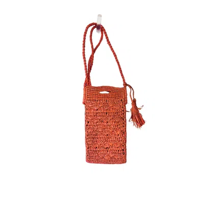 Zanatany Concepts Women's Poushy Phone Pouch- Orange