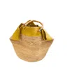 Zanatany Concepts Women's Yellow / Orange Chainette - Yellow Bag