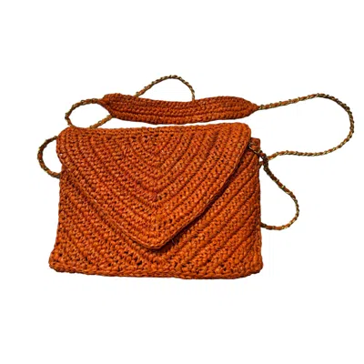 ZANATANY CONCEPTS WOMEN'S YELLOW / ORANGE MICKY CROSSBODY ORANGE BAG
