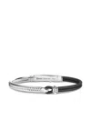 Zancan Engraved-logo Bracelet In 银色